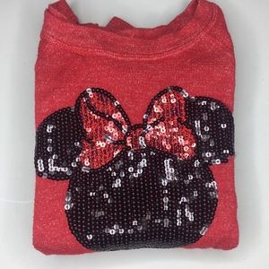 Disney Minnie Mouse Sweater Sz 7/8